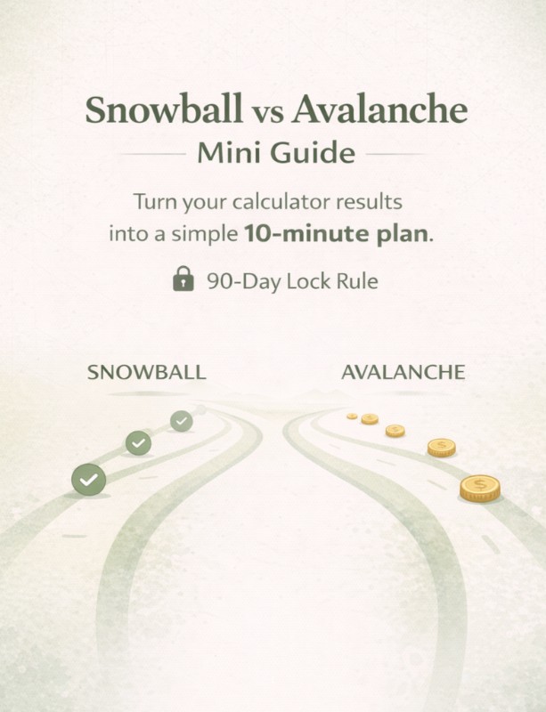 Snowball vs Avalanche Mini Guide cover